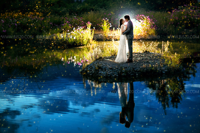 婚纱摄影中如何利用光线让婚纱照出彩？