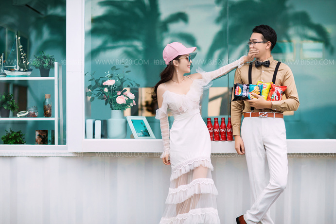 香港旅拍婚纱照团购 短发女生怎么拍婚纱照