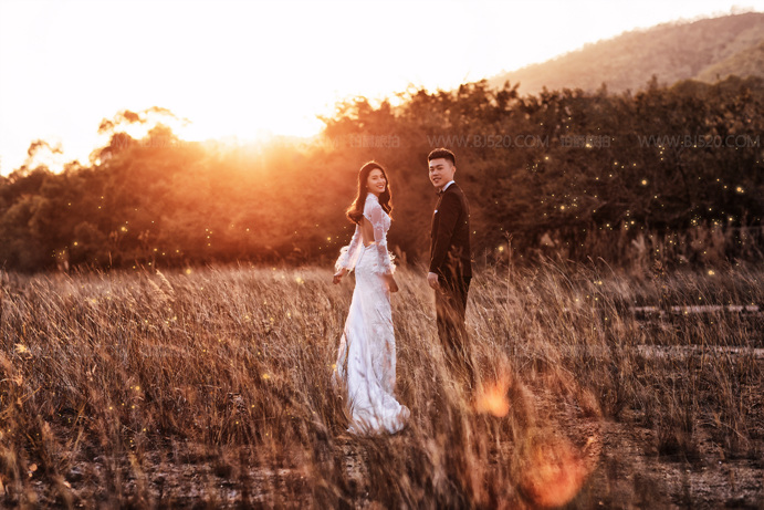韩式婚纱摄影该怎么拍 送上一波韩式风格婚纱照