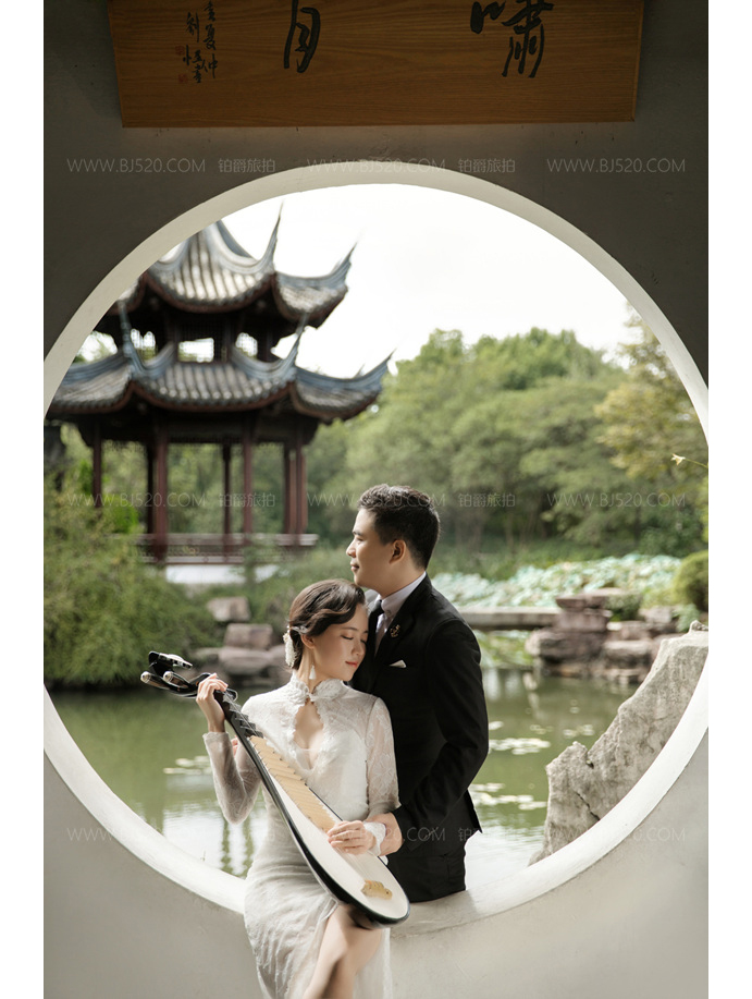 中式风格婚纱照介绍 铂爵旅拍婚纱摄影攻略