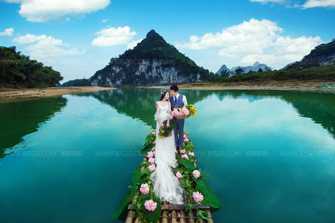 在海边拍婚纱照婚纱该怎么选择 桂林婚纱摄影攻略