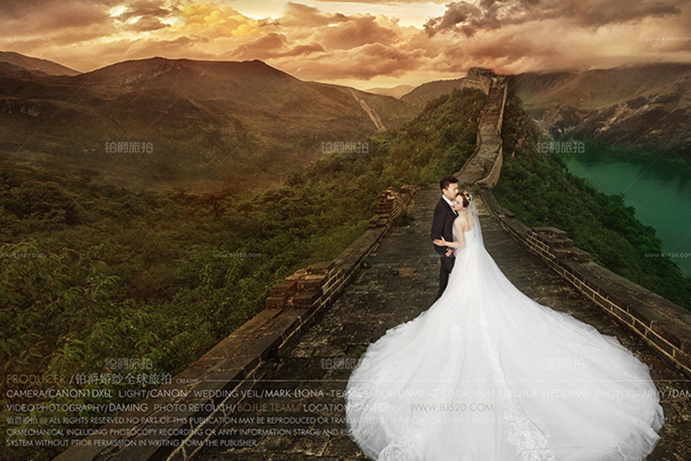 北京婚纱照价格多少 北京婚纱摄影一般多少钱