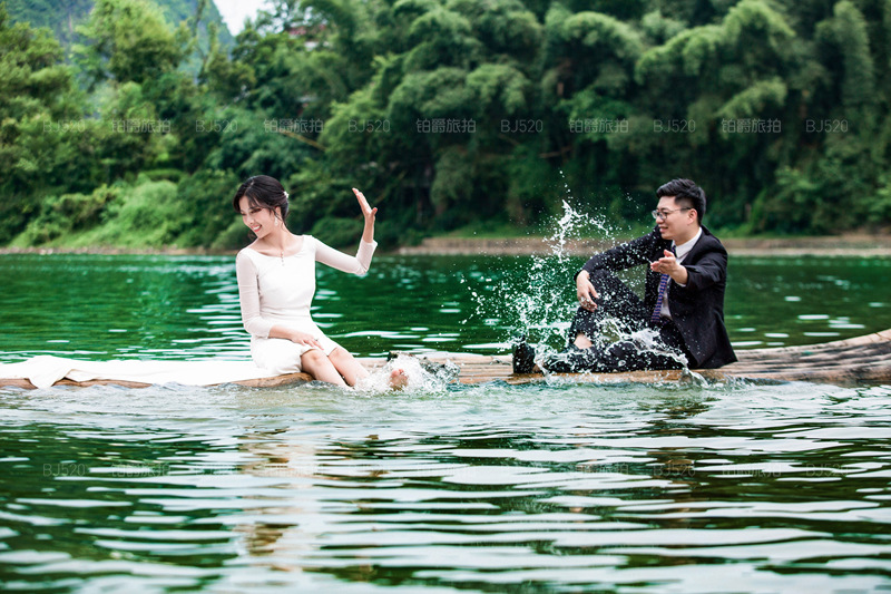 桂林旅拍婚纱照的浪漫时光