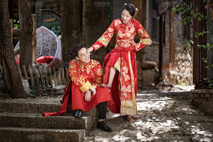中式婚纱照的四种风格你选哪一种？