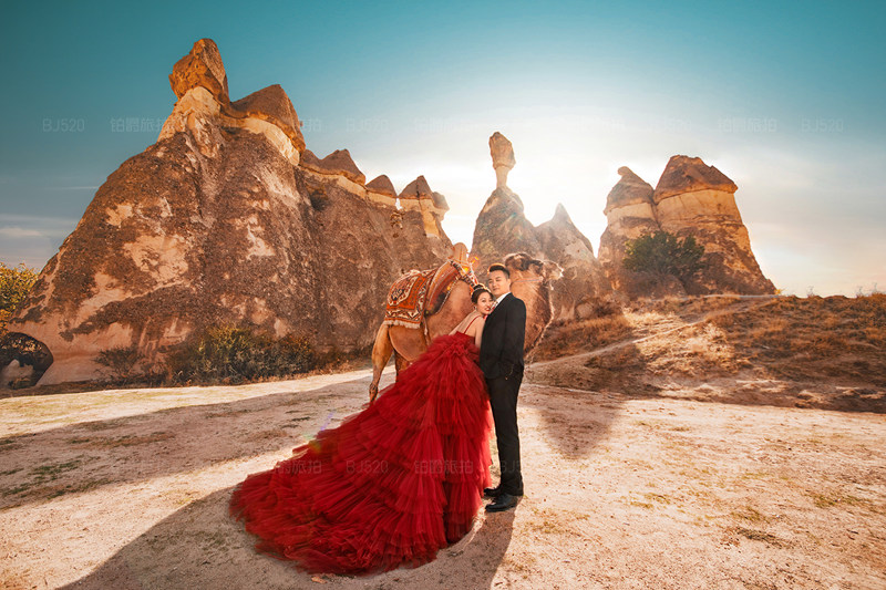 浪漫的土耳其风光 美好的婚纱照拍摄体验