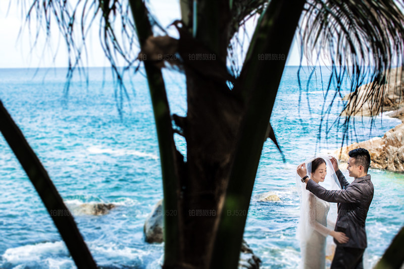 普吉岛旅拍婚纱照的浪漫体验