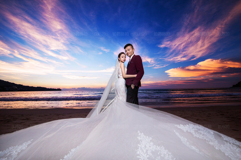 普吉岛旅拍婚纱照的浪漫体验