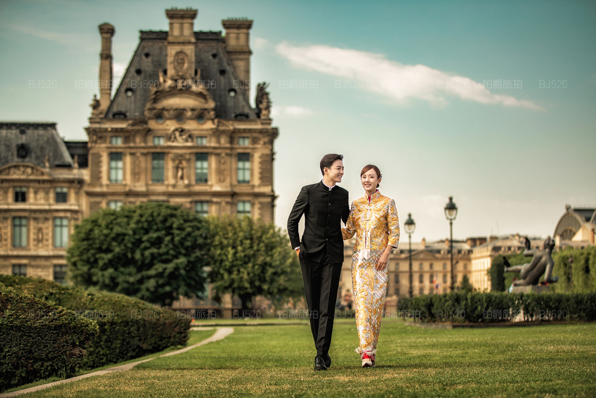 你想去浪漫的法国旅拍婚纱照吗？婚纱照图片欣赏