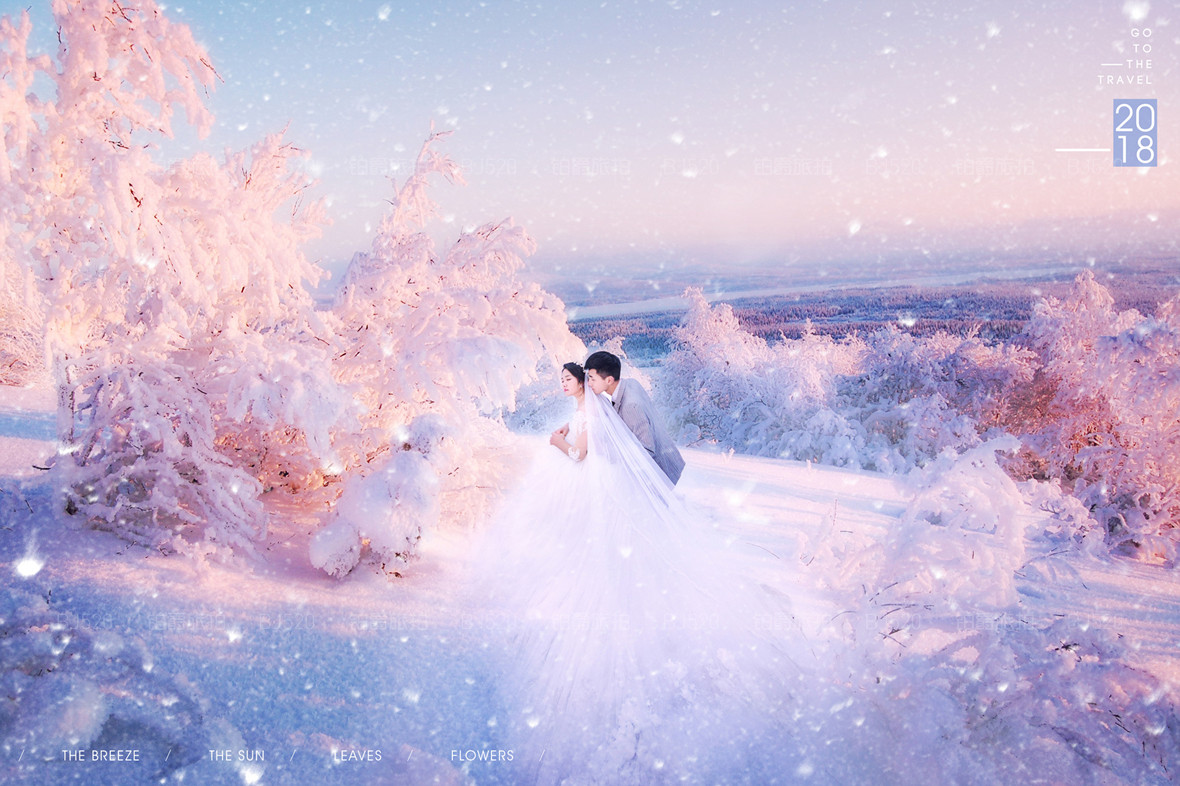 雪景成都婚纱摄影，冬天才有的浪漫旅拍婚纱照！_天气