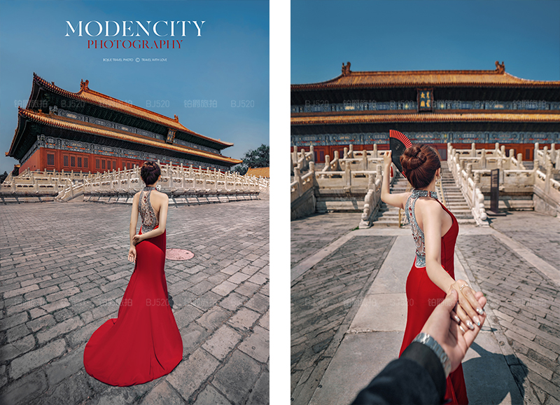 北京旅拍婚纱照的奇妙体验