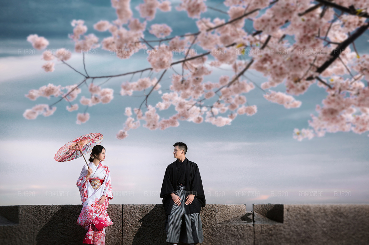 日本拍婚纱照攻略 樱花场景不要错过-铂爵(伯爵)旅拍婚纱摄影