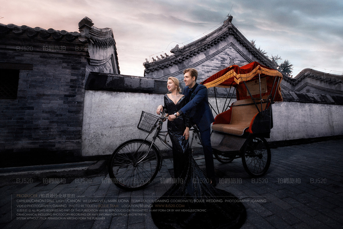中国风北京长城婚纱摄影重要元素有哪些