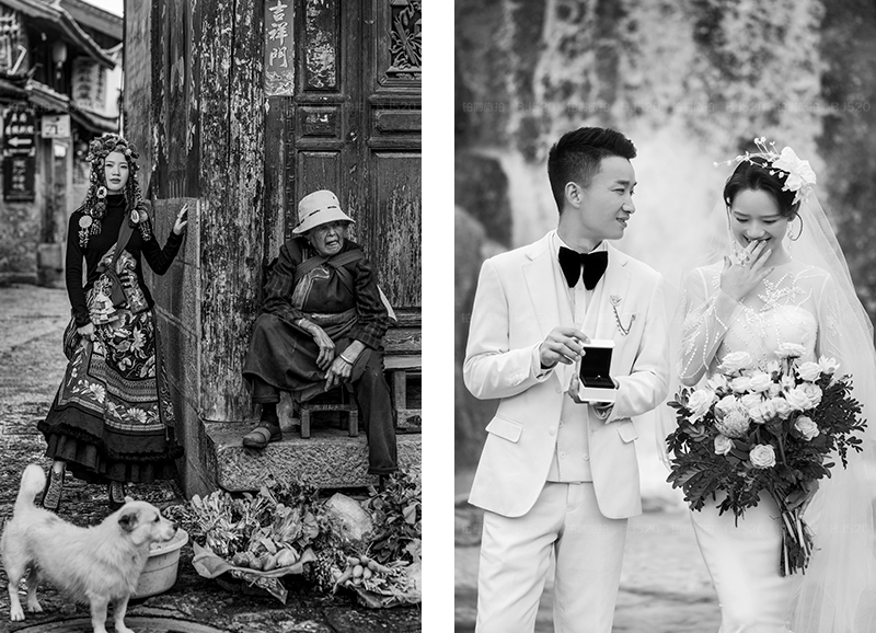 铂爵旅拍婚纱照 记录在丽江的美好旅程
