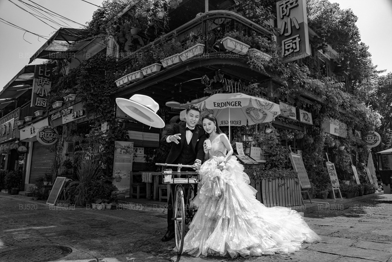 铂爵旅拍婚纱照 记录在桂林的浪漫时光