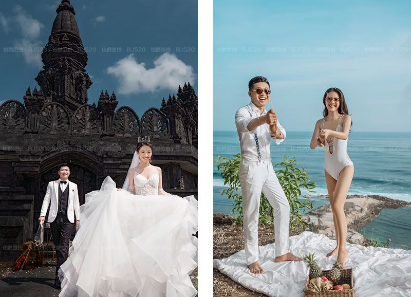 巴厘岛旅拍婚纱照的浪漫体验