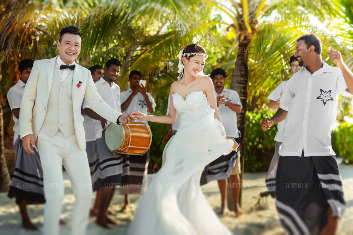 美丽的马尔代夫旅拍婚纱摄影景点有哪些选择