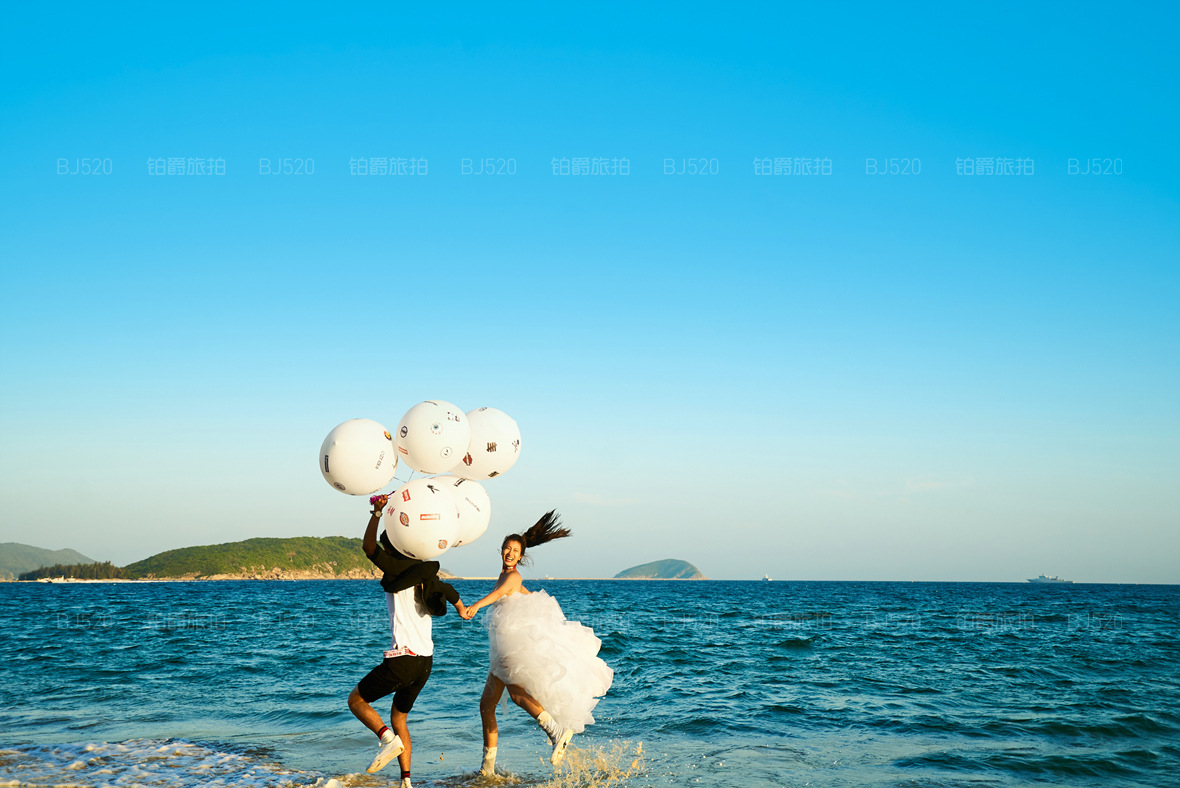 中国那么大哪些景点可以拍出浪漫的海滩婚纱照