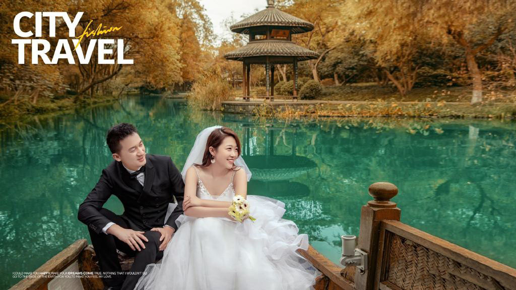 铂爵旅拍杭州婚纱照 记录幸福的旅程