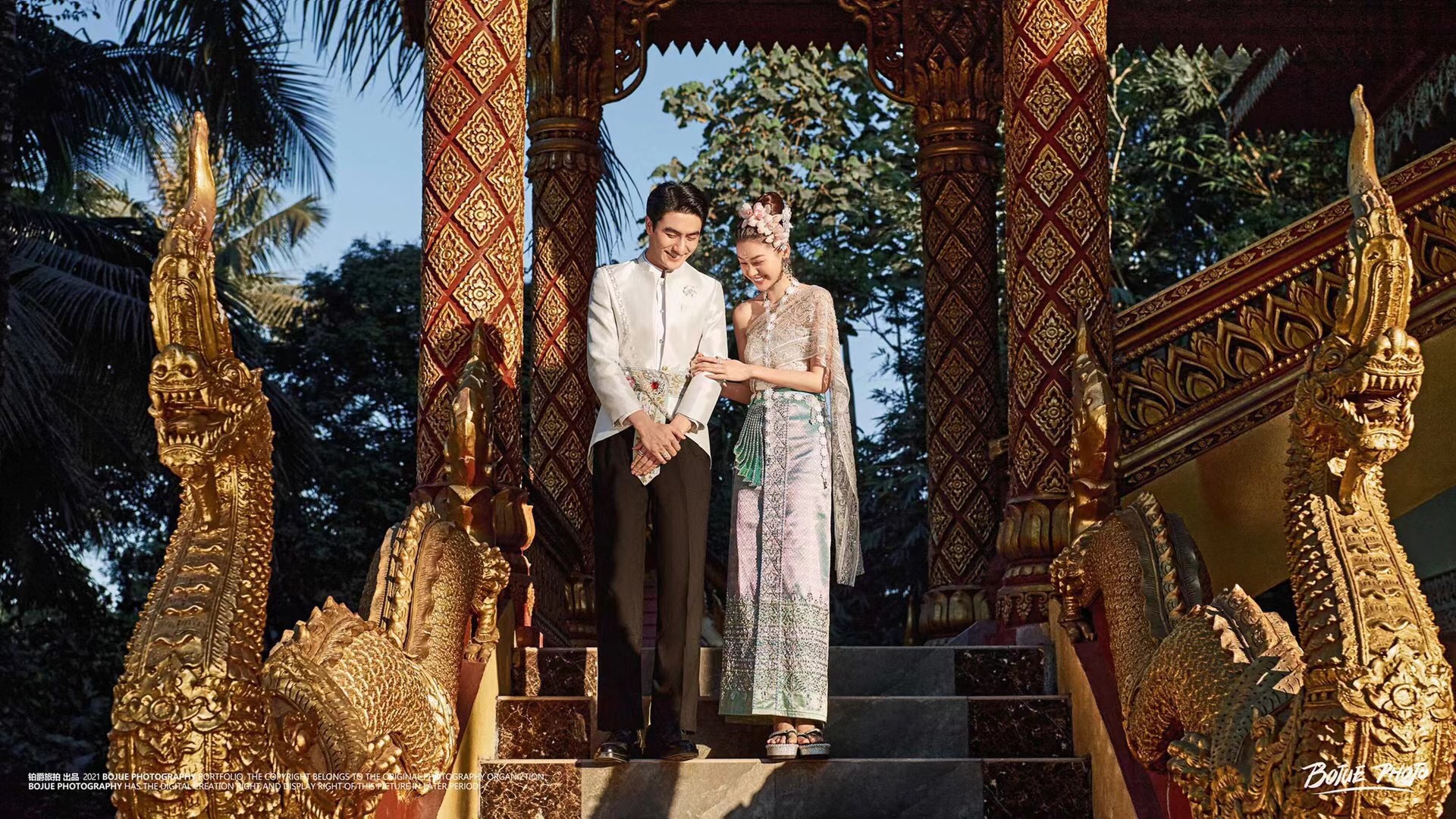 铂爵旅拍西双版纳婚纱照 体验不一样的异域旅拍风情