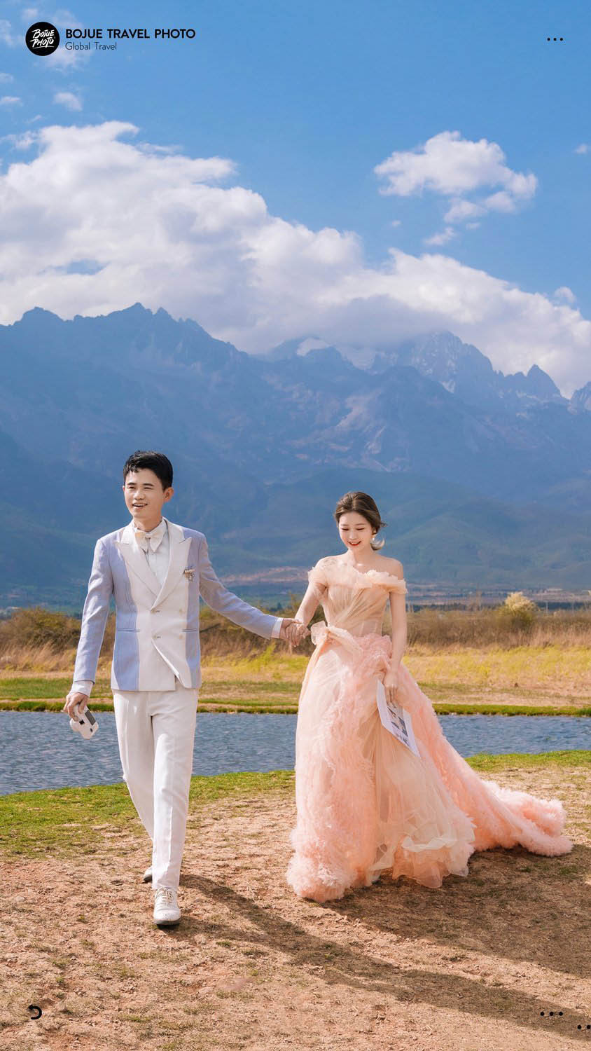 铂爵旅拍婚纱照 记录在丽江的那些幸福瞬间