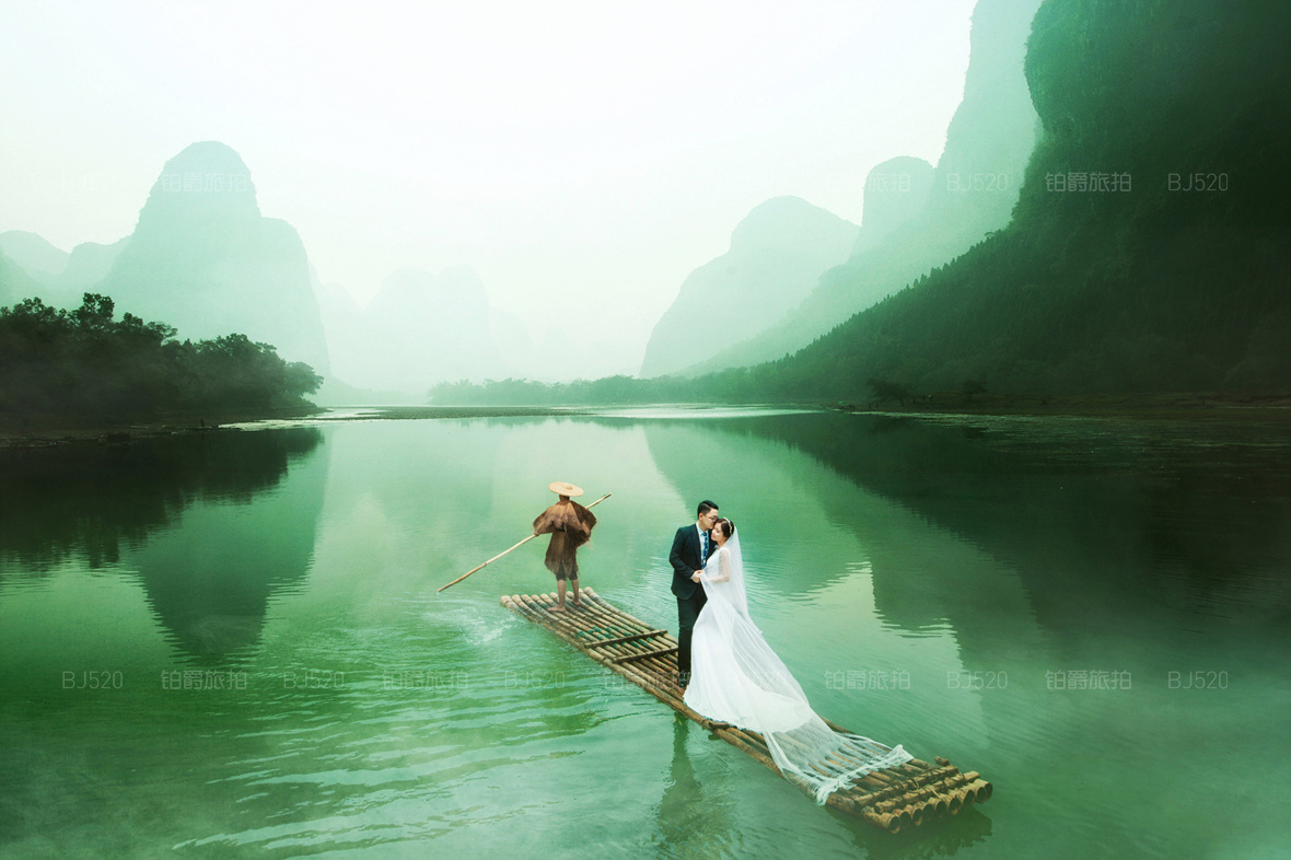 桂林股东瀑布几月份拍婚纱照最好 桂林拍婚纱照多少钱