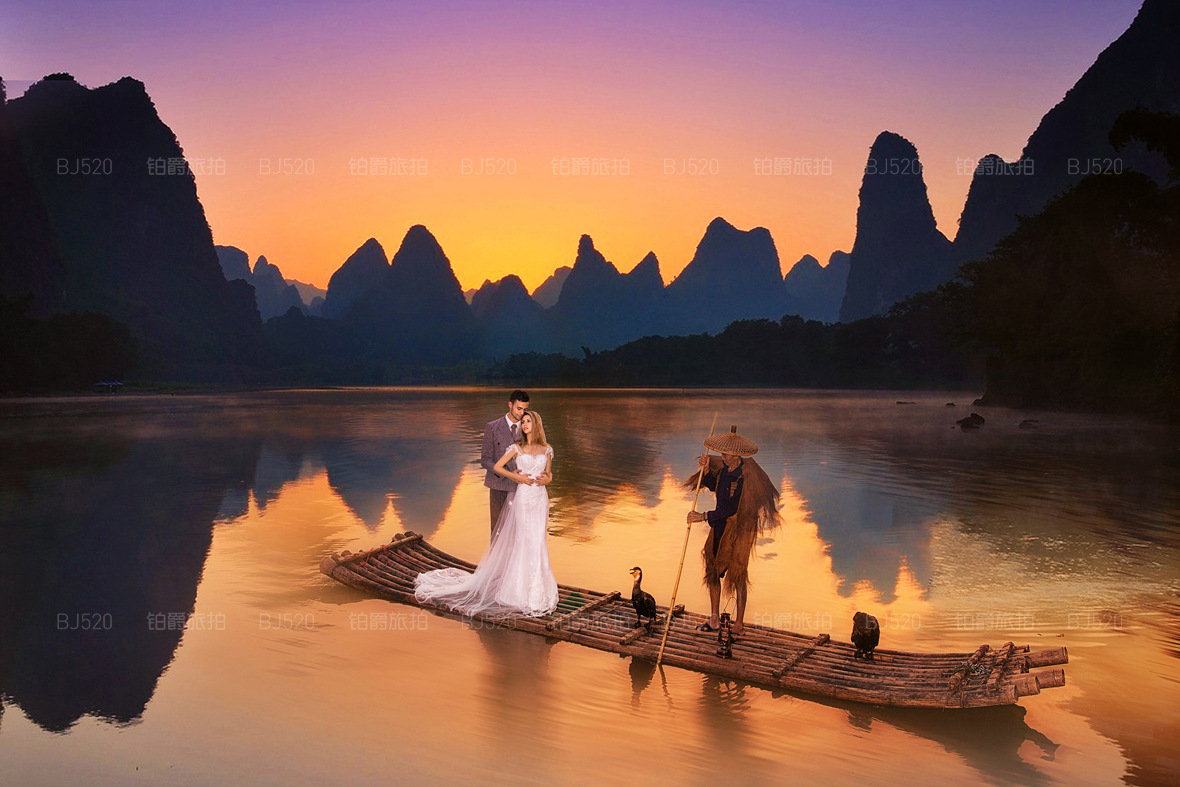 桂林独秀峰王城景区适合取景拍婚纱照吗?