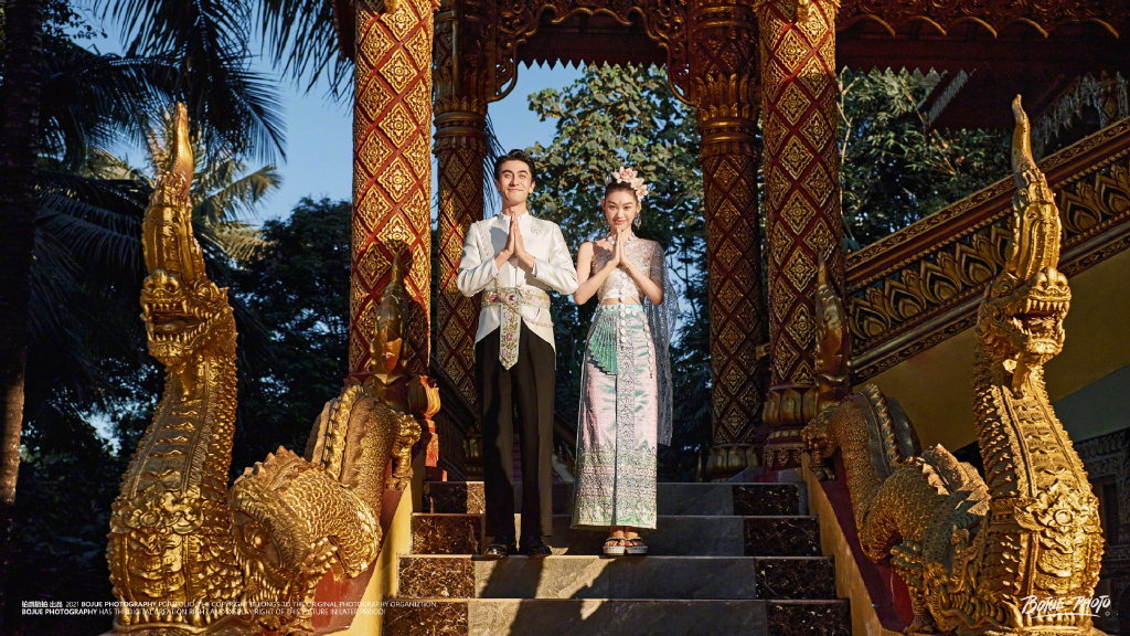 分享最全的西双版纳傣族园景区拍婚纱照