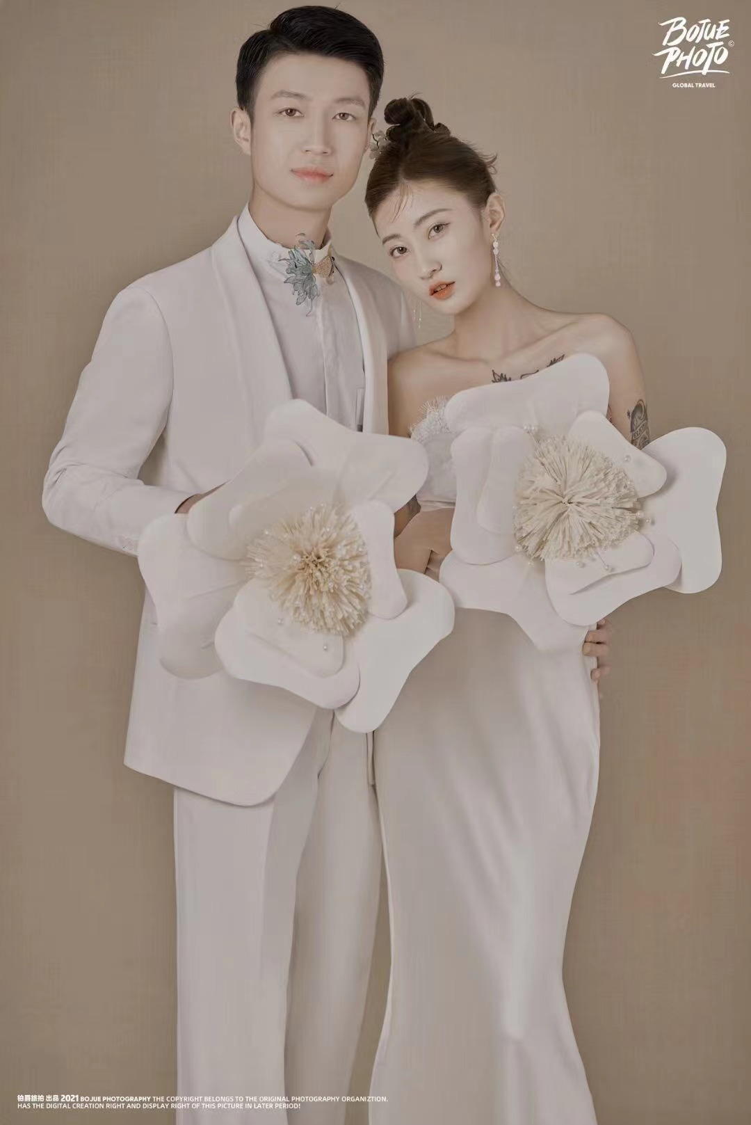 分享我在铂爵旅拍北京店拍的婚纱照