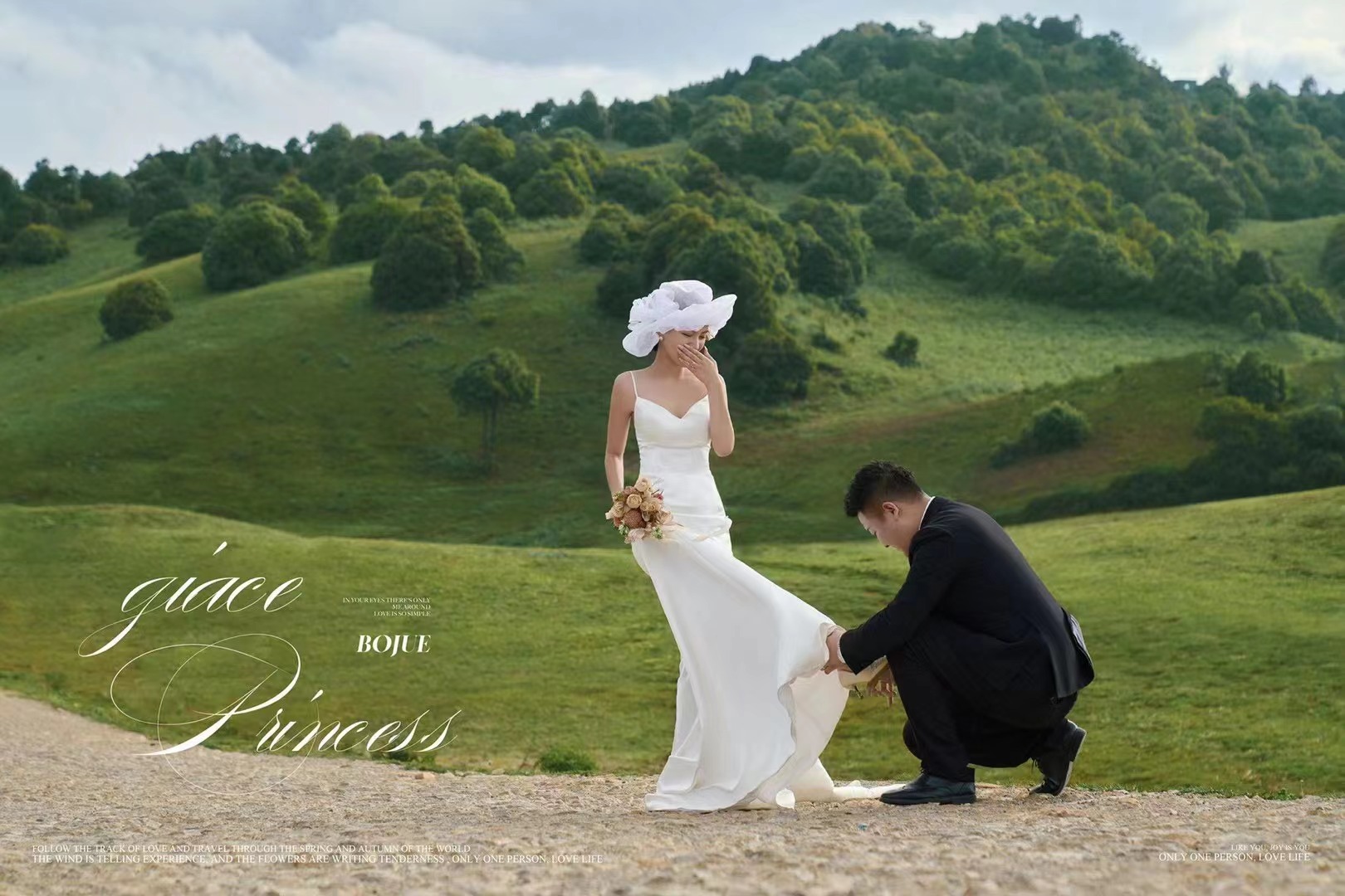 铂爵旅拍大理婚纱摄影 一段不同寻常的婚拍体验