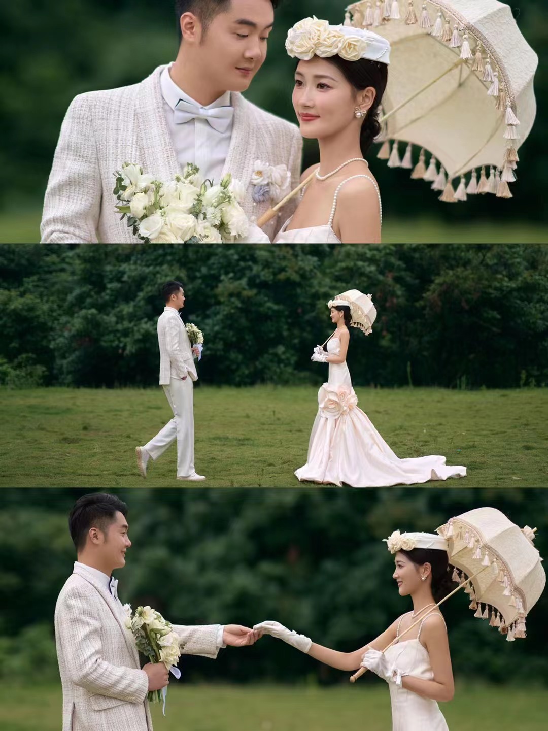 铂爵旅拍婚纱摄影 打卡广州庄园古堡的浪漫