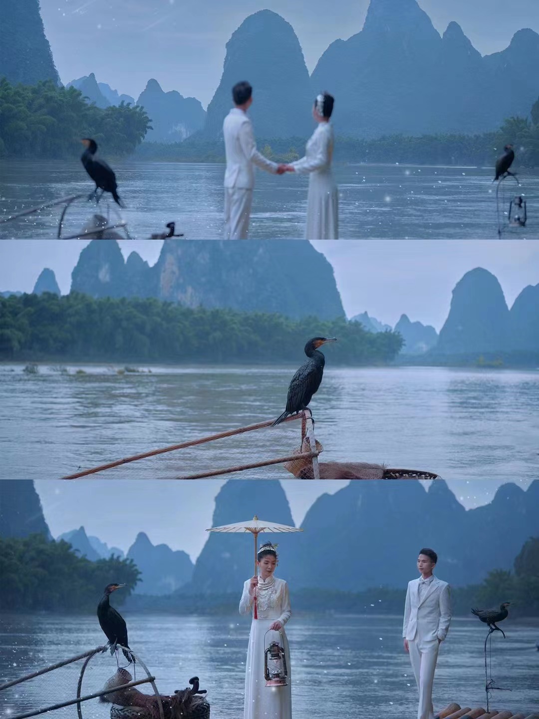 感谢铂爵旅拍婚纱摄影团队带我们游走在桂林山水间